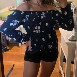 Hollister Off The Shoulder Top